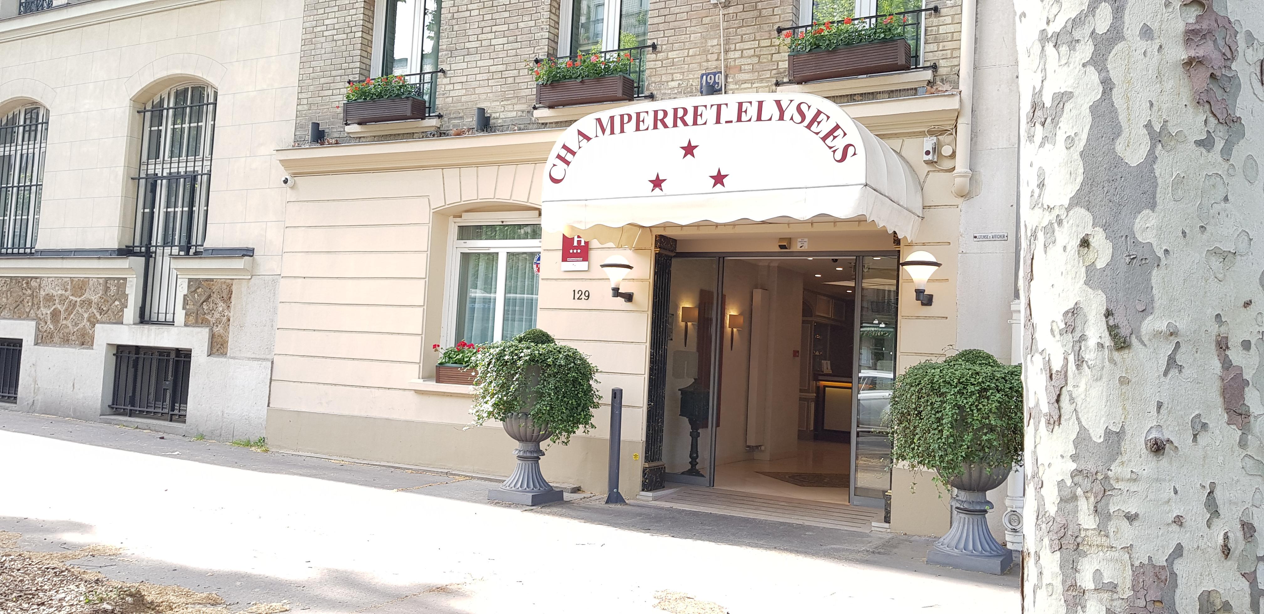 Hotel Champerret Elysees Paris Ngoại thất bức ảnh